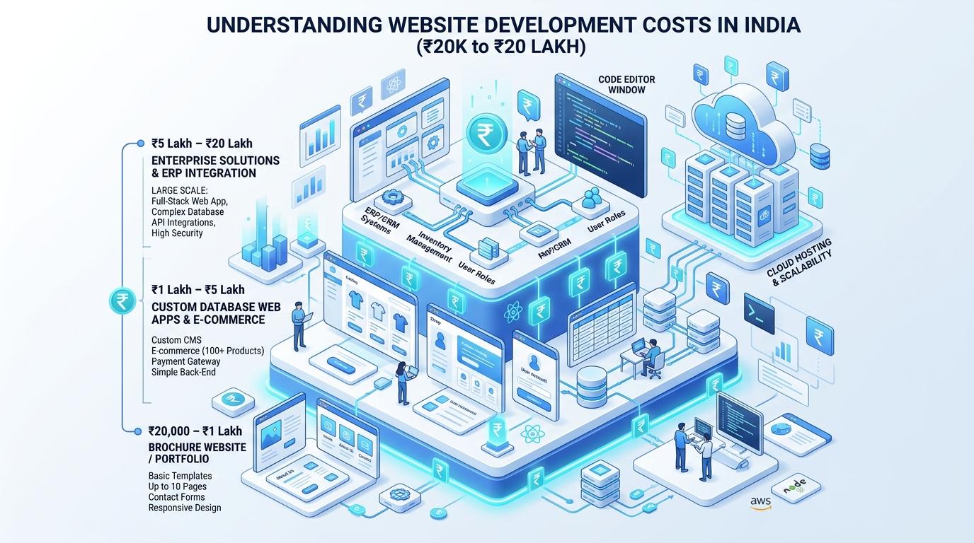 What a website actually costs in India, and what you are paying for